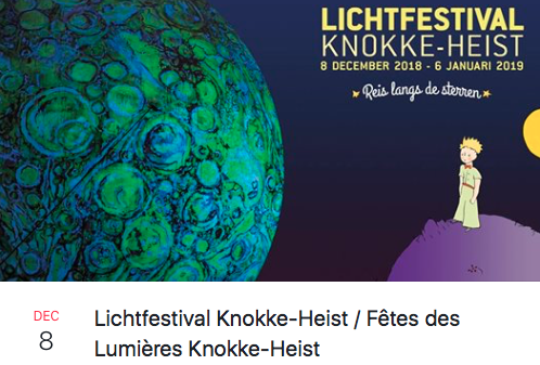 Lichtfestival Knokke Heist VIP arrangement